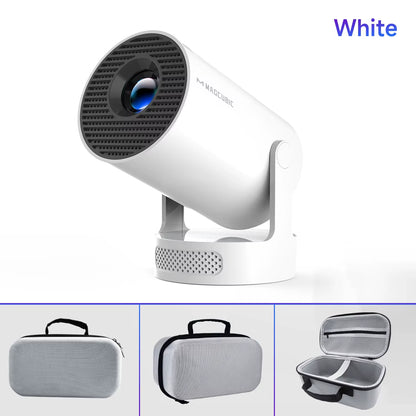 8K HY300 Pro + Projector Built in 5W Speaker 1280*720P Android 14 8000 Lumens Wifi6 BT5.4 Outdoor Portable Projector